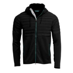 TaylorMade Quilted Hooded Full Zip