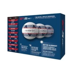 TaylorMade TP5 Pix USA Golf Balls -Green Swing Deals Store TA472 zoom D3