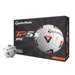 TaylorMade TP5x Pix Golf Balls 4 TaylorMade TP5x Pix Golf Balls -Green Swing Deals Store TA473 zoom D
