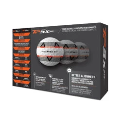 TaylorMade TP5x Pix Golf Balls 5 TaylorMade TP5x Pix Golf Balls -Green Swing Deals Store TA473 zoom D3